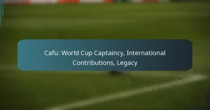 Cafu: World Cup Captaincy, International Contributions, Legacy