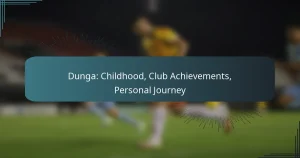 Dunga: Childhood, Club Achievements, Personal Journey